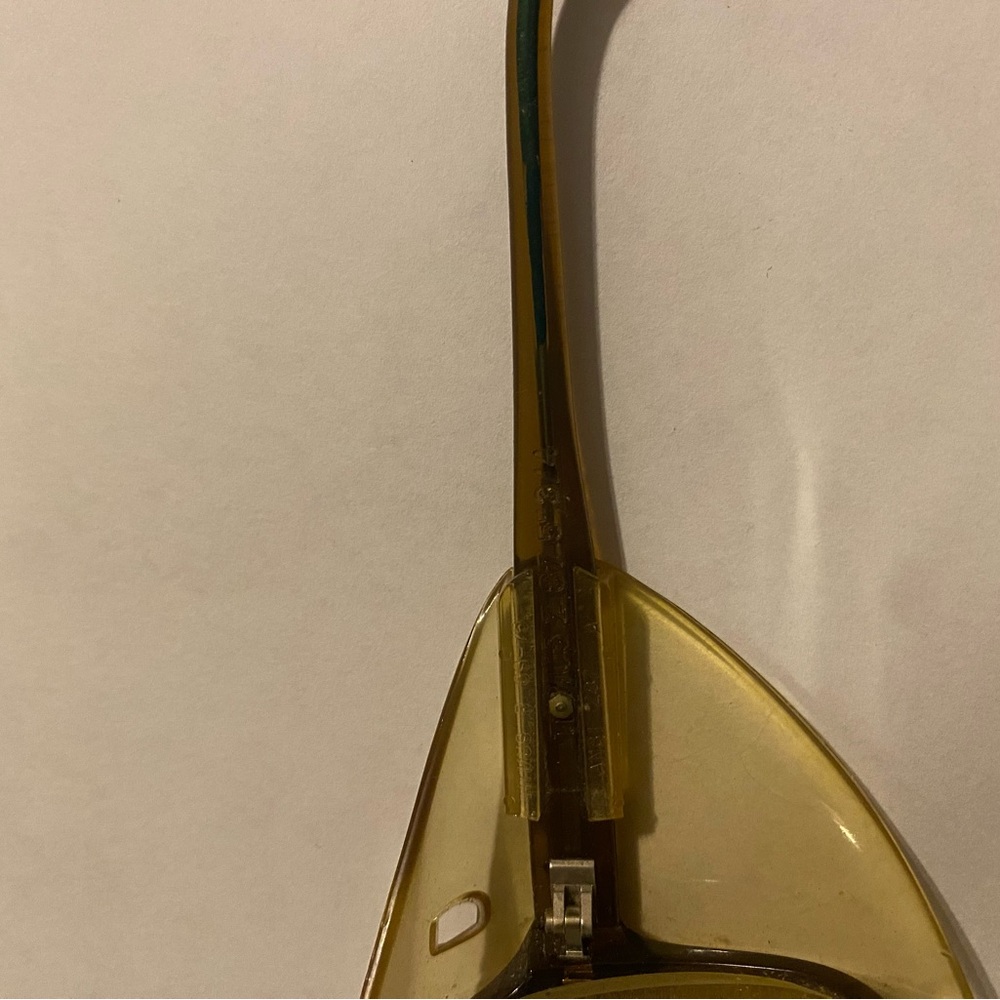 Vintage Titmus Brown Safety Glasses - Picture 3 of 4